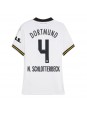 Borussia Dortmund Nico Schlotterbeck #4 Tredjedrakt Dame 2024-25 Korte ermer